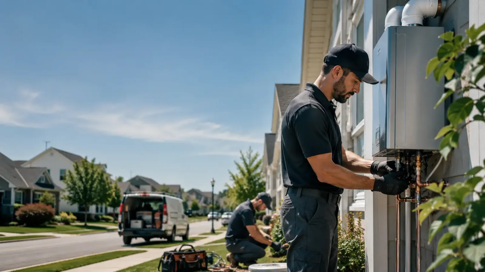 Tankless Water Heater Installation in Blaine, OH